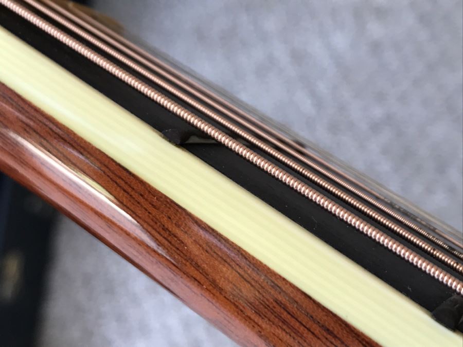 Like New Jean Larrivée Guitar Model OM-10 Rosewood/Sitka With Mother Of Pearl Inlay And Hard Case Made In California, USA Retails For $4,324 [Photo 21]