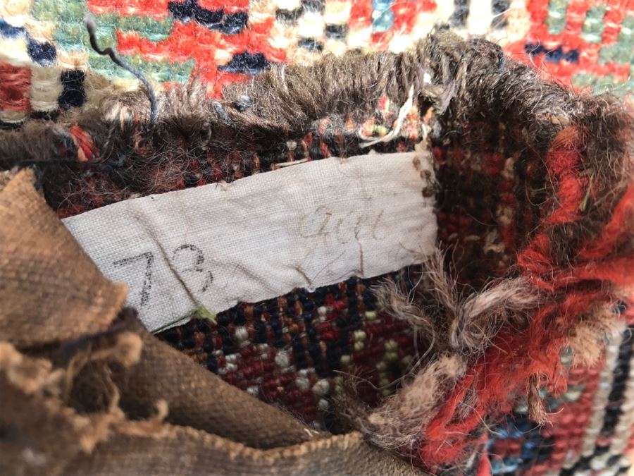 Vintage Hand Knotted Wool Area Rug 6' X 3'2' [Photo 16]