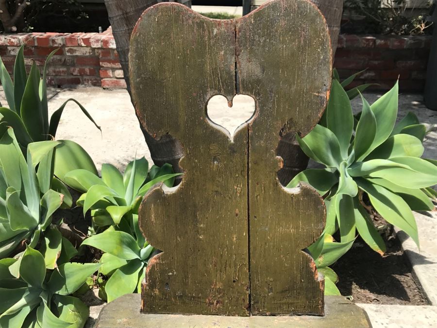 Antique Swedish Handmade Chair Great For Displaying Art Books [Photo 6]