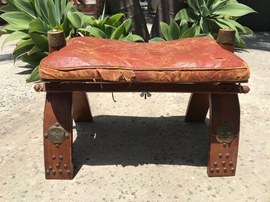 Vintage Camel Saddle