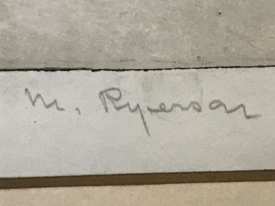 Margery Ryerson (1886-1989) Etching Of Sleeping Child M. Ryerson Hand Signed [Photo 7]