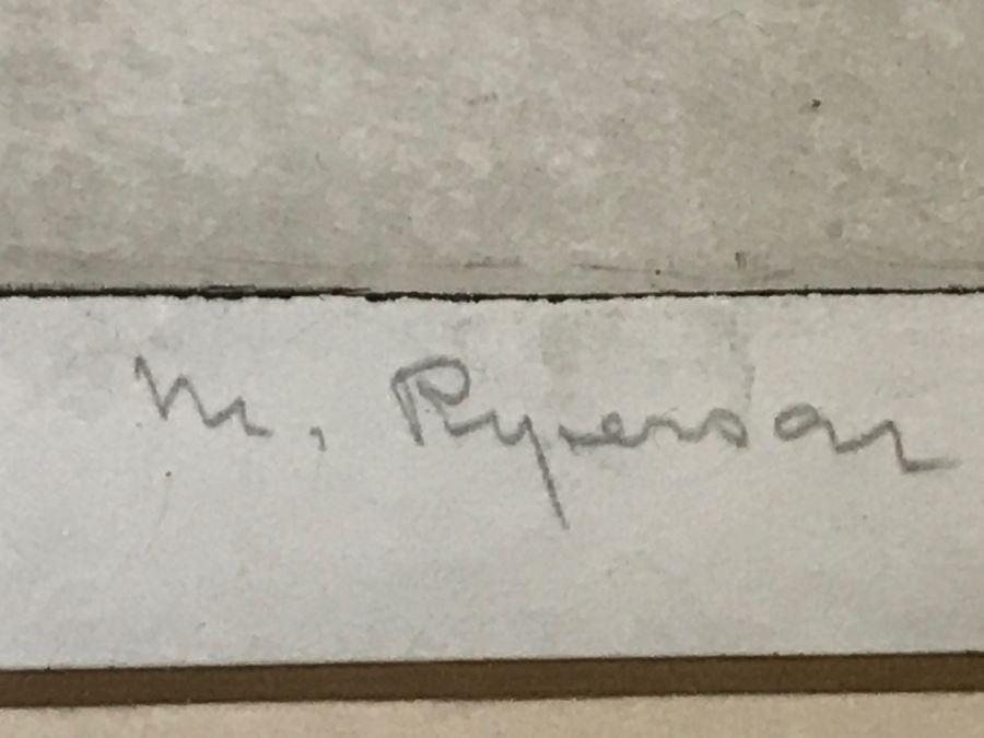 Margery Ryerson (1886-1989) Etching Of Sleeping Child M. Ryerson Hand Signed [Photo 2]