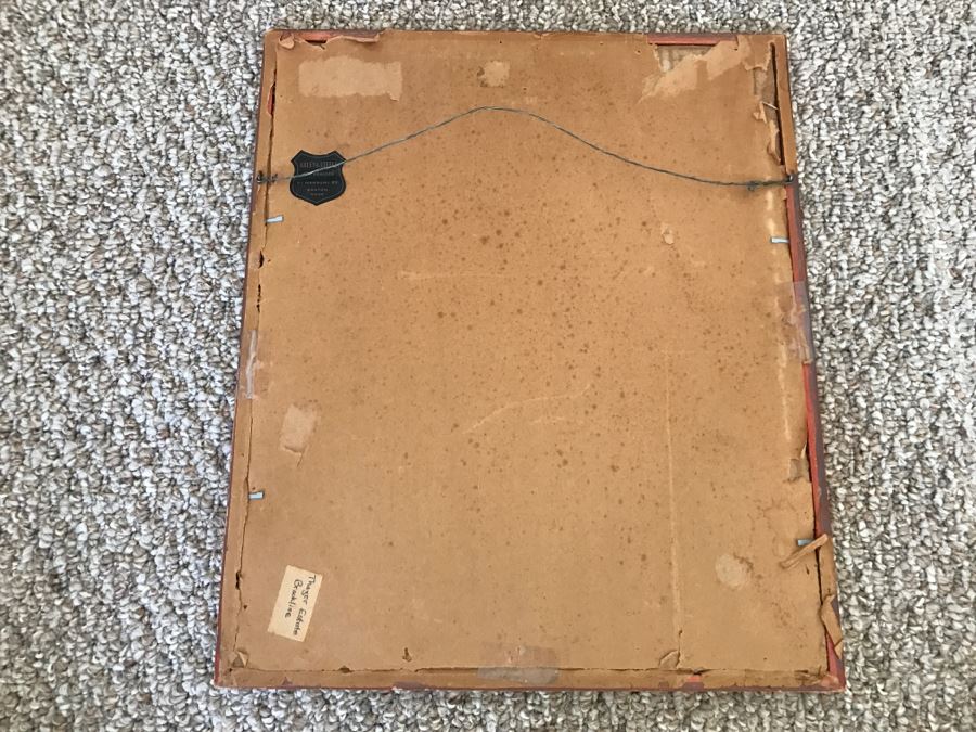 Original J. A. Cook Watercolor Marine Ship Painting By John A. Cook (1870-1936) Estimate $300-$500 [Photo 15]