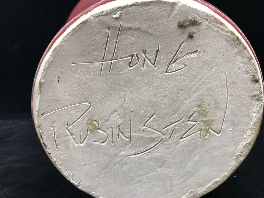 Hong Rubinstein Pottery With Lid Palm Springs, CA [Photo 2]