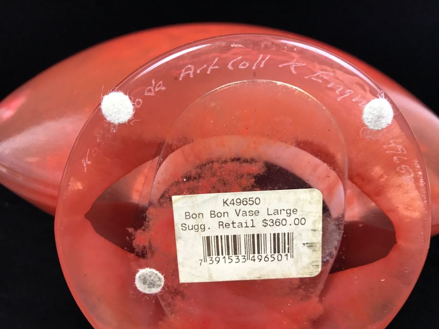 Kosta Boda Bon Bon Large Vase Retails $360 [Photo 2]