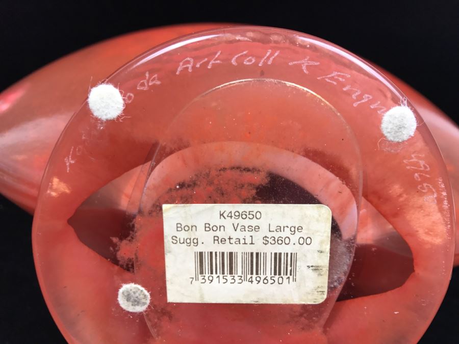 Kosta Boda Bon Bon Large Vase Retails $360 [Photo 10]