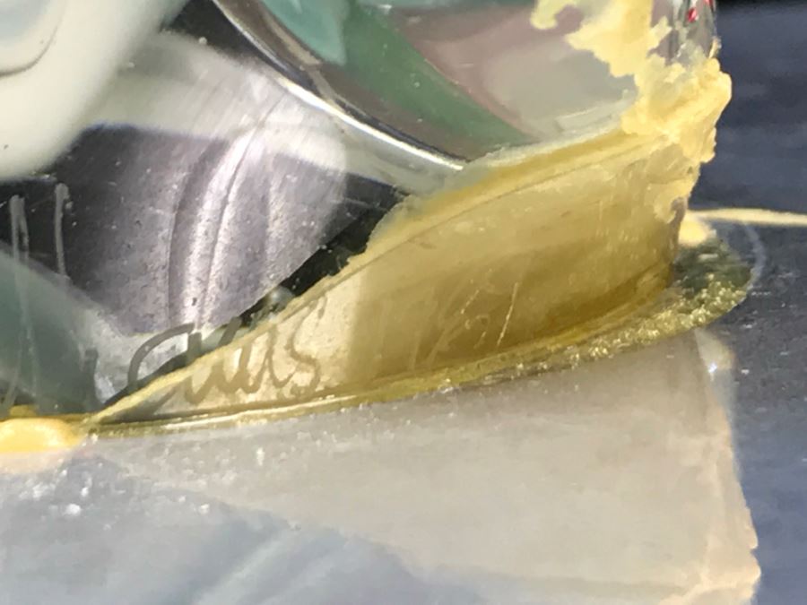 Signed M. Rhys Williams Art Glass Totem Pole Sculpture On Aluminum Base [Photo 26]