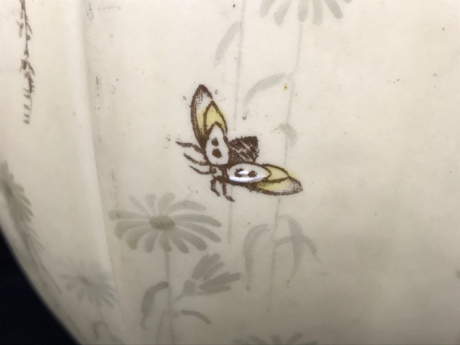 Large PB&S Oriental Ivory Wash Basin Pitcher [Photo 8]