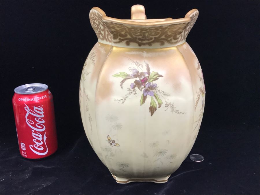 Large PB&S Oriental Ivory Wash Basin Pitcher [Photo 6]