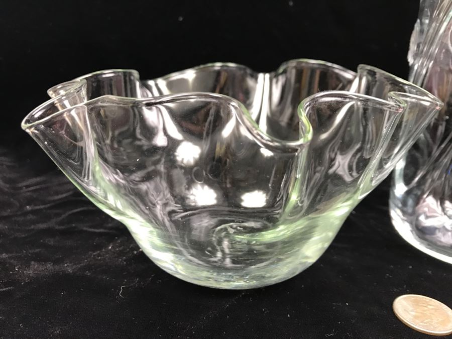 Collection Of (3) Signed M. Rhys Williams Art Glass Vases [Photo 10]