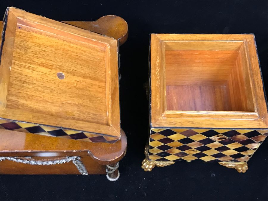 Pair Of Maitland-Smith Boxes - See Photos For Condition [Photo 15]