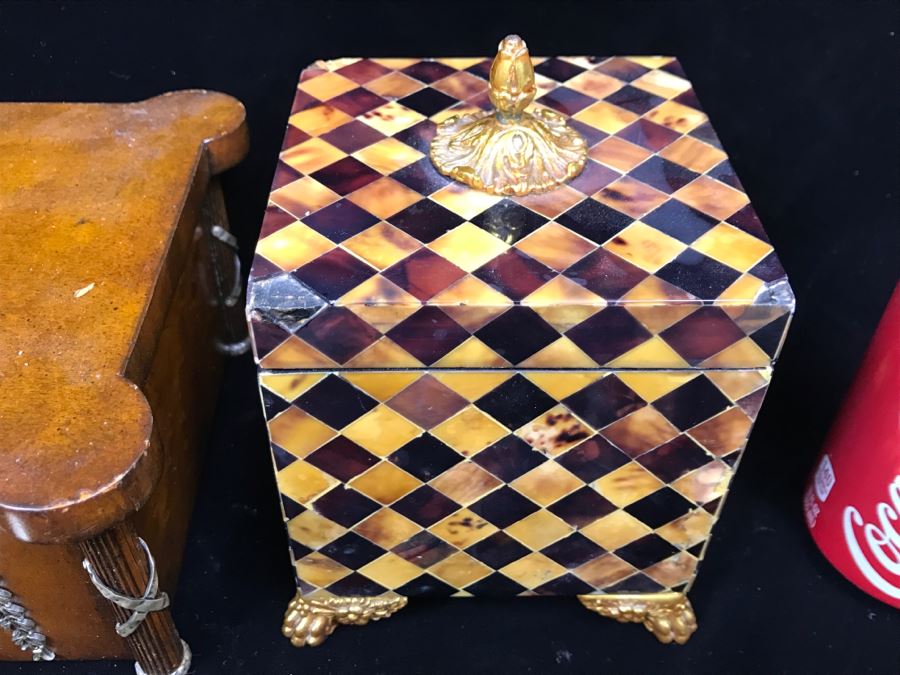 Pair Of Maitland-Smith Boxes - See Photos For Condition [Photo 10]