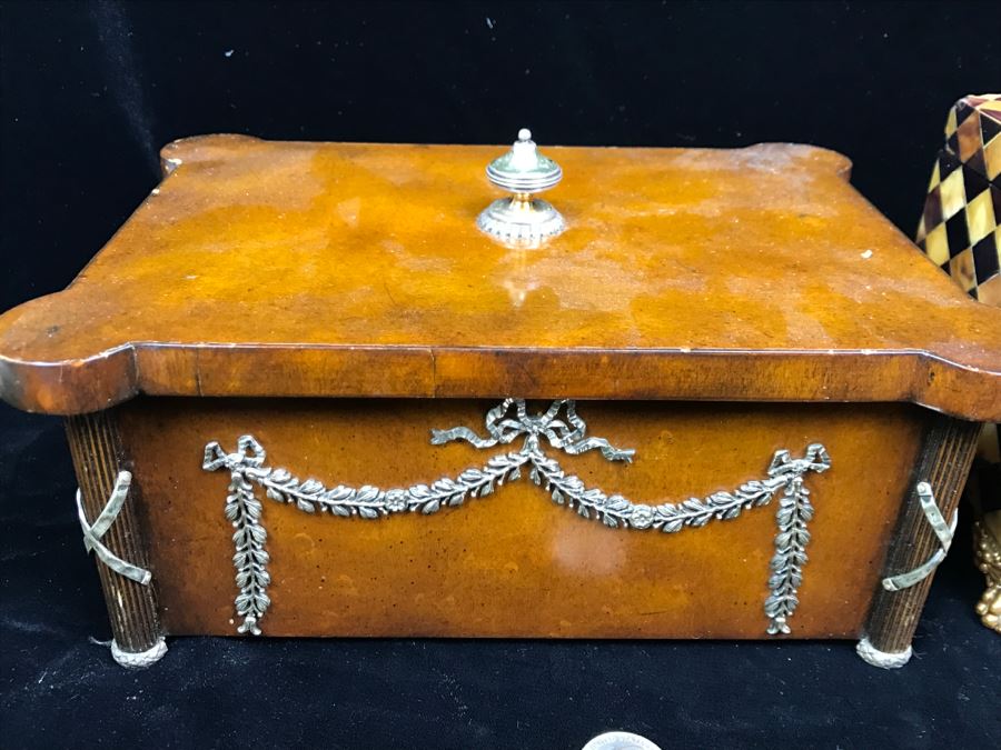 Pair Of Maitland-Smith Boxes - See Photos For Condition [Photo 6]
