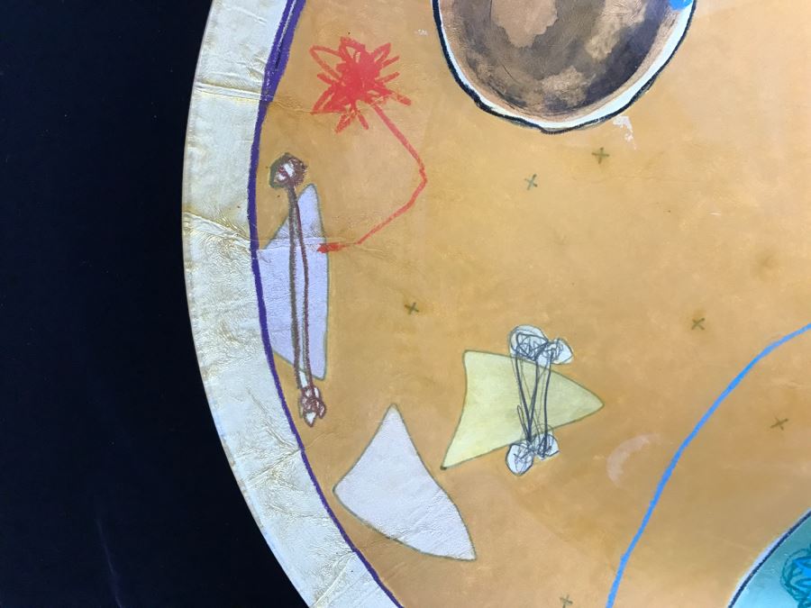 S. Ward ORBIT Limited Edition Large Plate Artwork Under Glass 24 Of 500 Susan Ward [Photo 6]