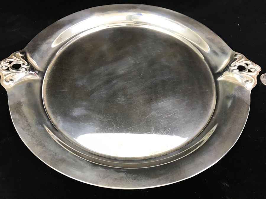 Sterling Silver Platter Royal Danish By International Sterling 672g