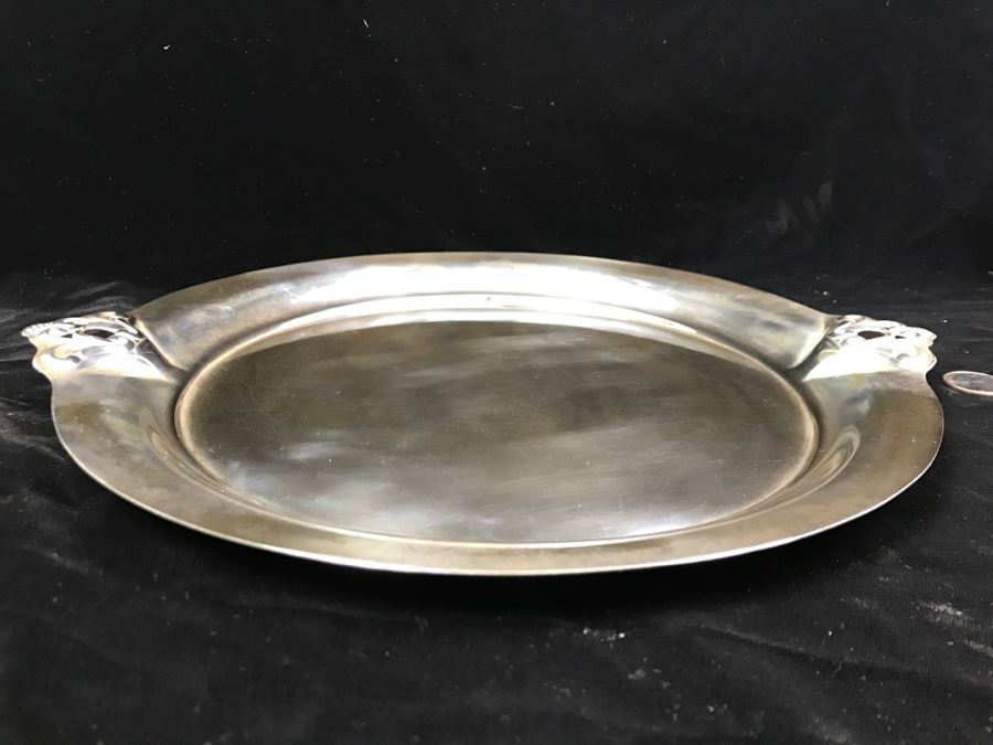 Sterling Silver Platter Royal Danish By International Sterling 672g