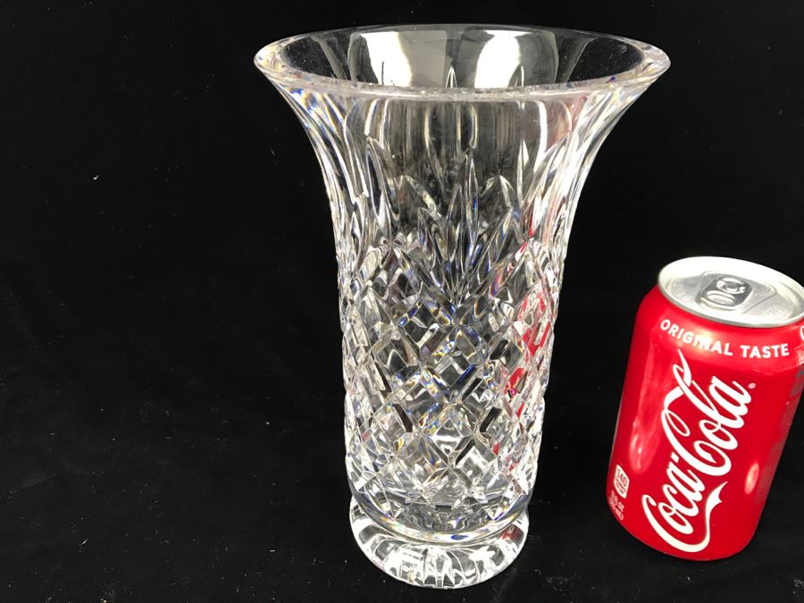 Large Waterford Crystal Vase [Photo 2]