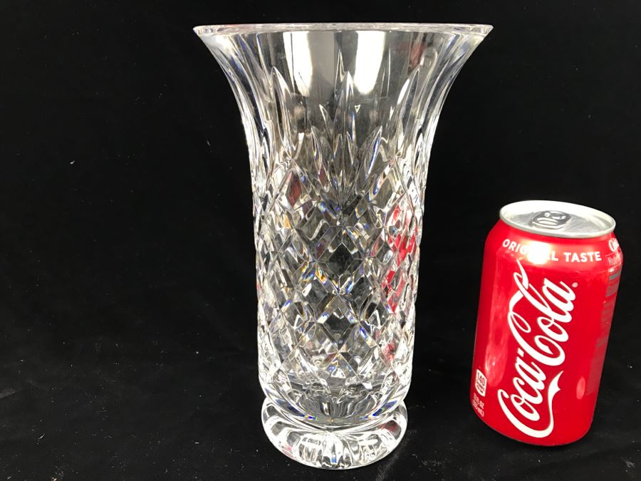 Large Waterford Crystal Vase [Photo 1]