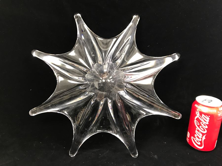Large Baccarat Crystal Star Bowl France [Photo 14]
