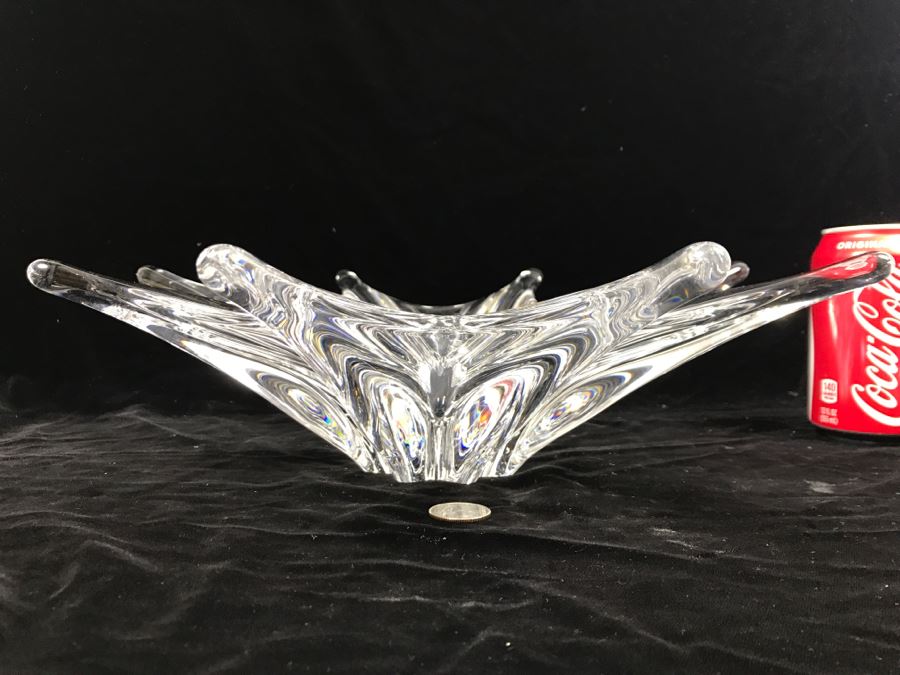 Large Baccarat Crystal Star Bowl France [Photo 3]