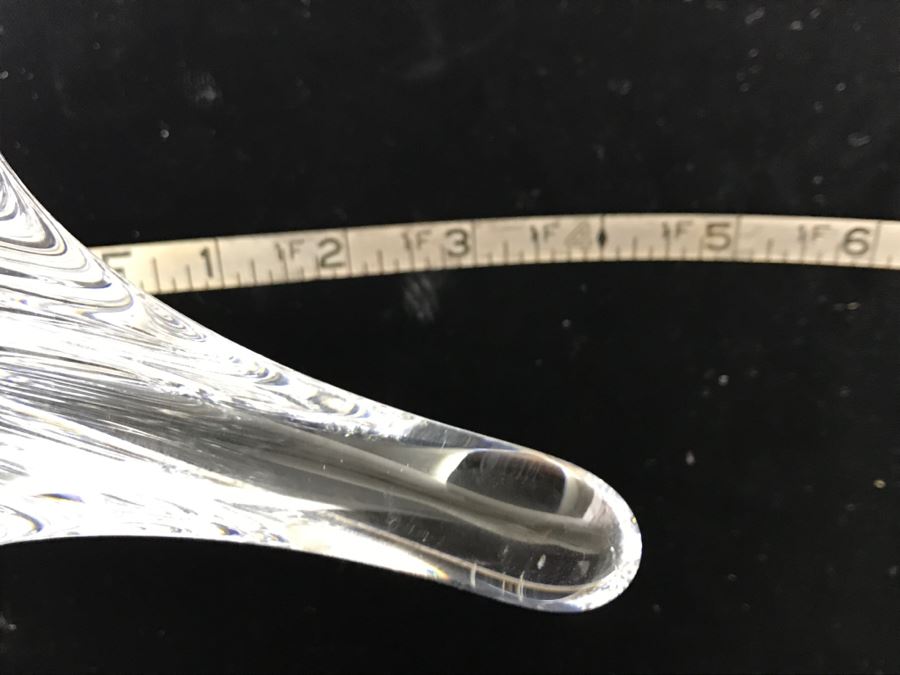 Large Baccarat Crystal Star Bowl France [Photo 11]