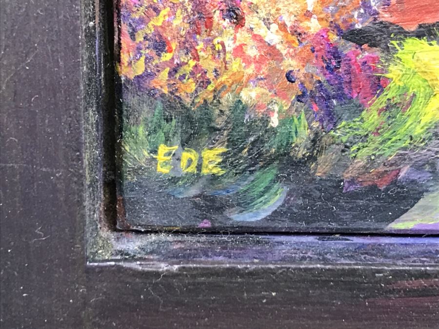 Original Plein Air Painting By Ede Grimm Titled 'Looking South' [Photo 5]