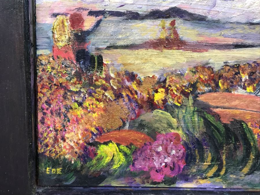 Original Plein Air Painting By Ede Grimm Titled 'Looking South' [Photo 7]