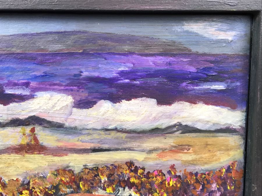 Original Plein Air Painting By Ede Grimm Titled 'Looking South' [Photo 9]