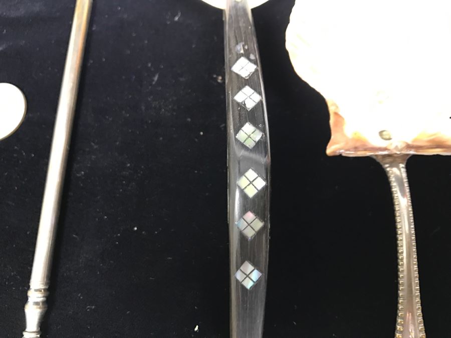 Set Of (10) Shell Utensils Spoons Forks [Photo 4]