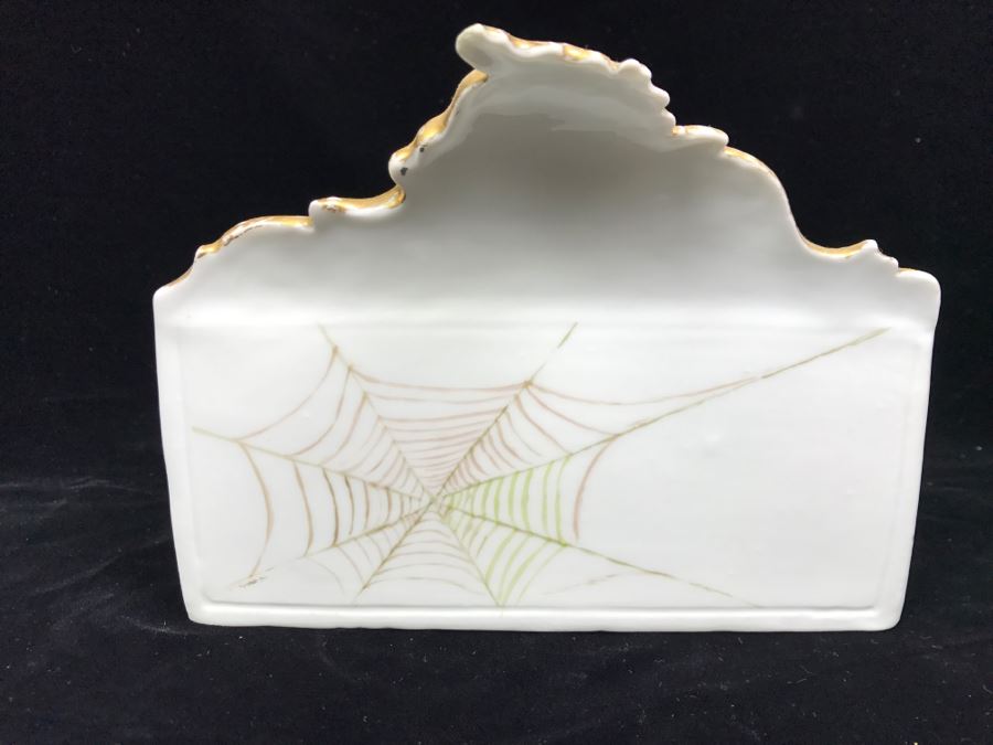 Vintage Porcelain Letter Holder Signed LEA [Photo 6]