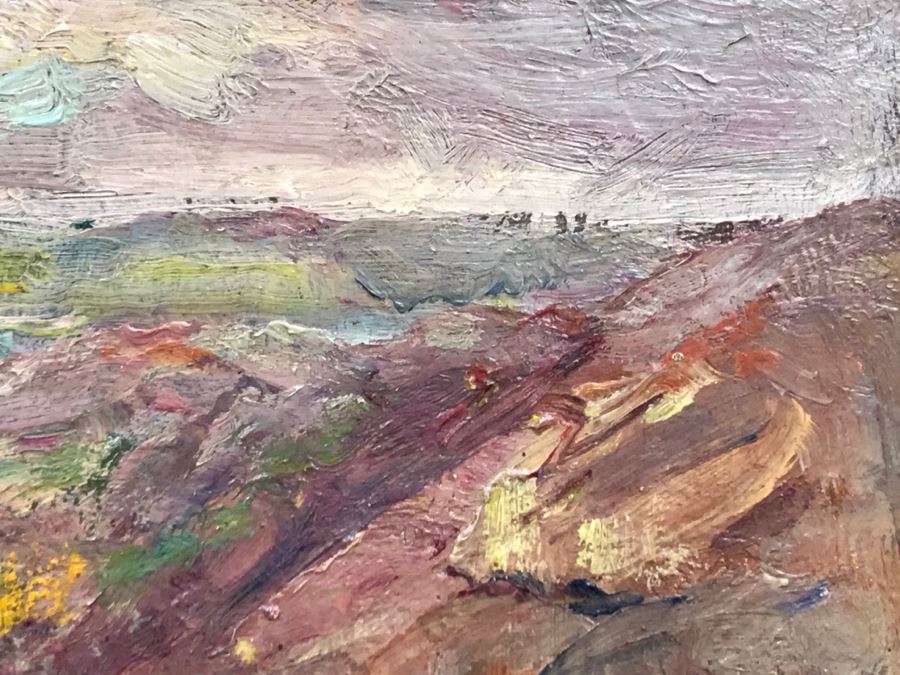 Original Plein Air Painting On Board By F. C. Smith [Photo 10]