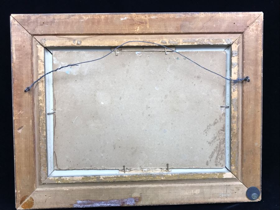 Original Plein Air Painting On Board By F. C. Smith [Photo 11]