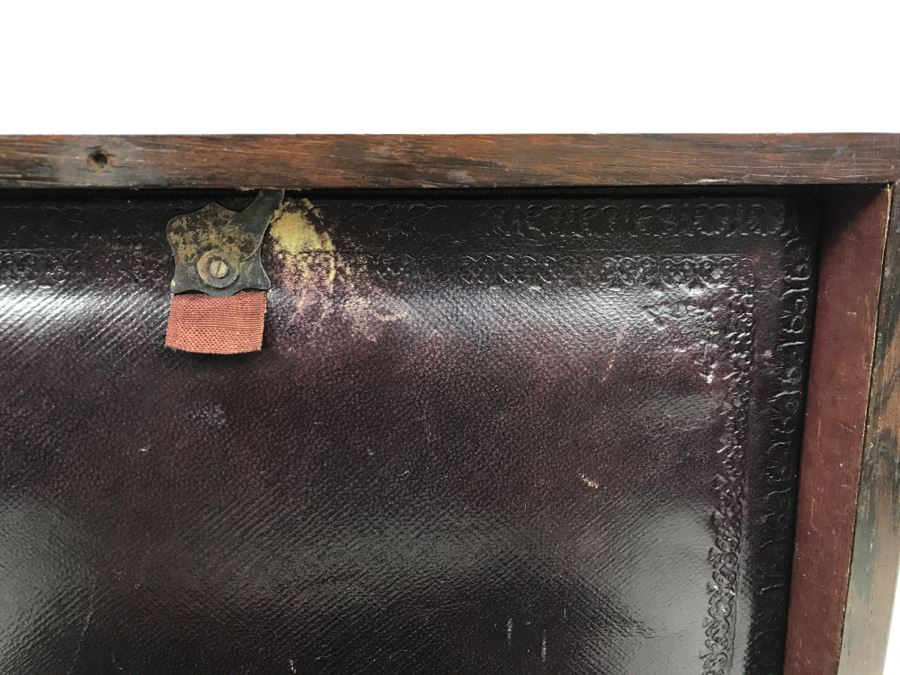 Vintage Wooden Sewing Box With Multiple Compartments [Photo 10]