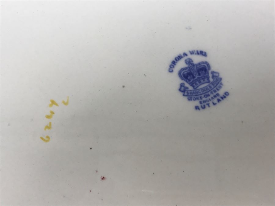 S Hancock & Sons Corona Ware China Set With Candlesticks And Tray [Photo 11]