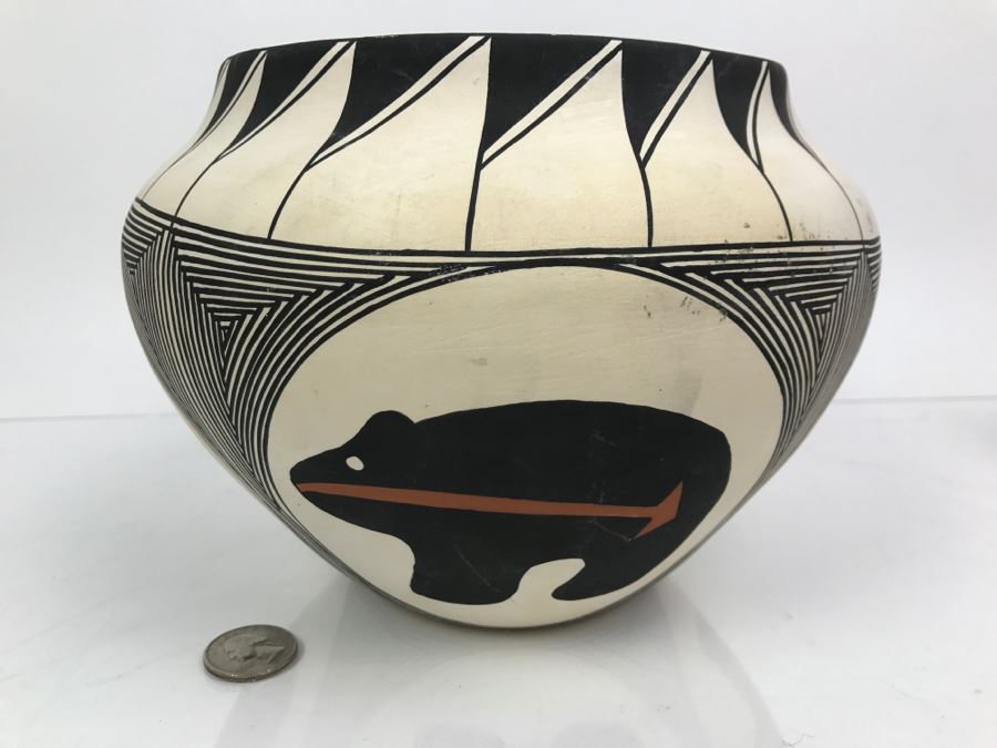 E.L. Chino Acoma NM Pottery [Photo 8]