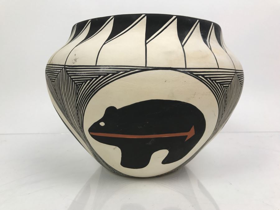 E.L. Chino Acoma NM Pottery [Photo 9]