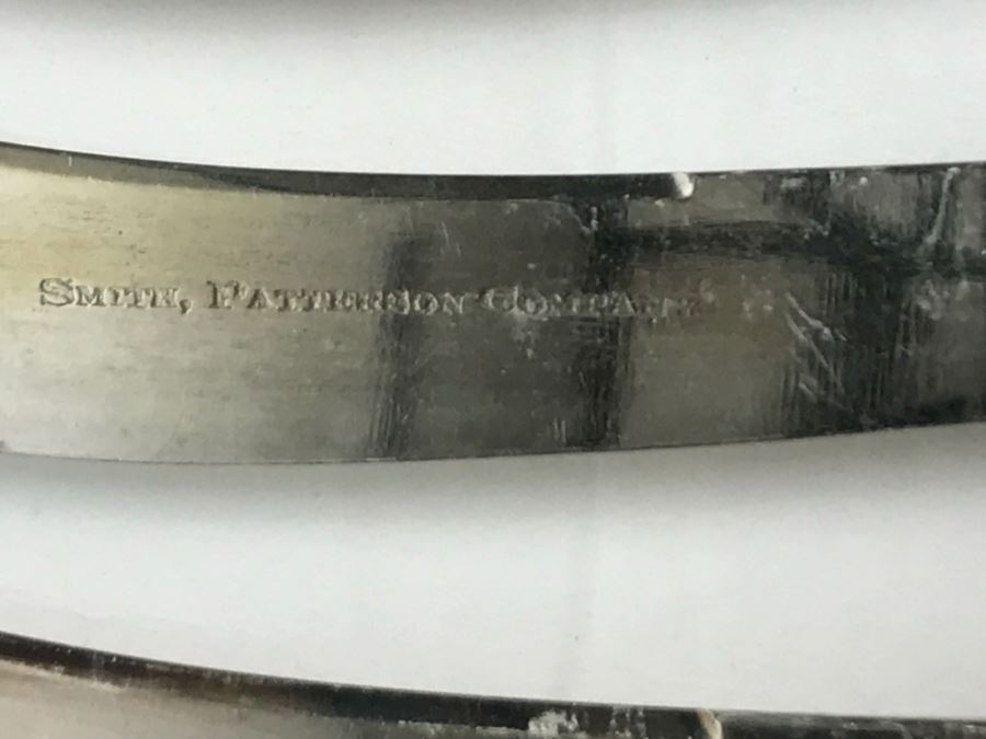 Collection Of Stering Silver With Mother Of Pearl Handle Knives [Photo 9]