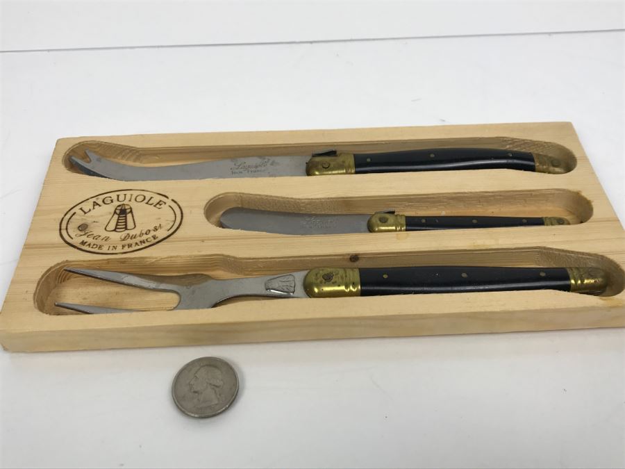 Laguiole Jean Dubost French Knife And Fork Set [Photo 2]