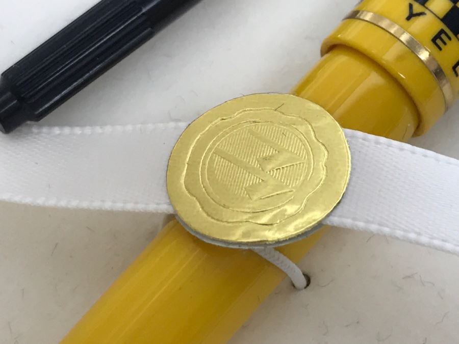 Eversharp Skyline Fountain Pen Yellow Cab 14K Yellow Gold NIB [Photo 7]