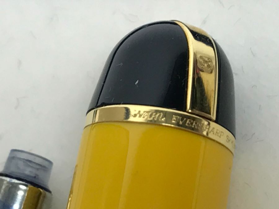 Eversharp Skyline Fountain Pen Yellow Cab 14K Yellow Gold NIB [Photo 9]