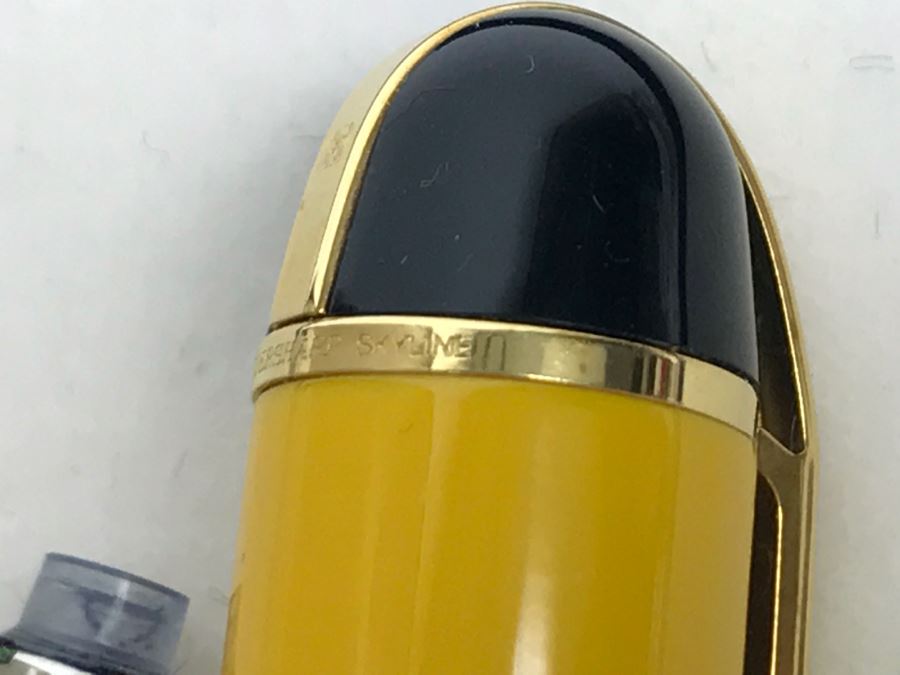 Eversharp Skyline Fountain Pen Yellow Cab 14K Yellow Gold NIB [Photo 11]