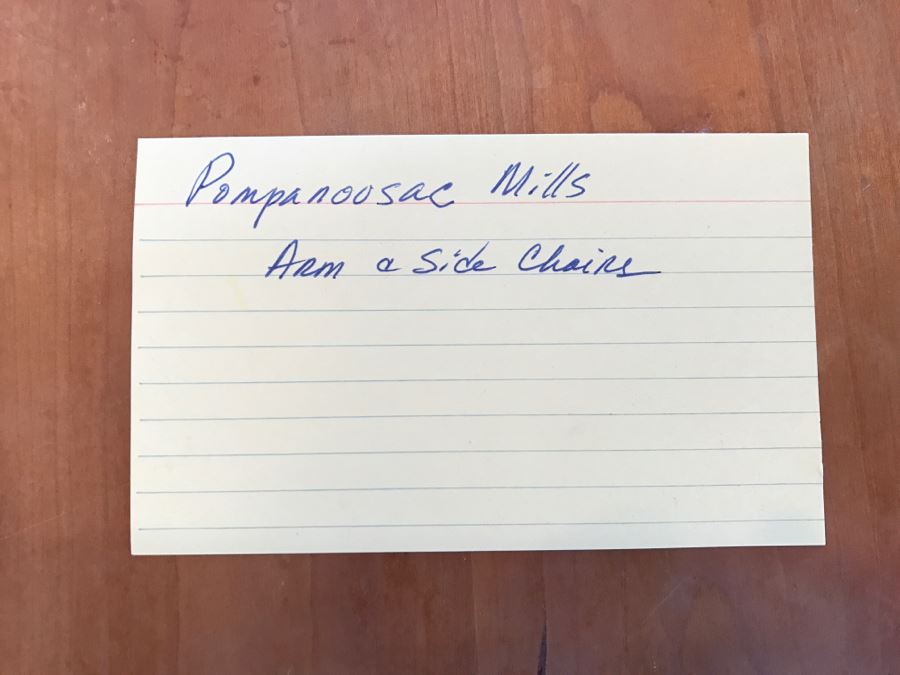 (6) Handcrafted Pompanoosuc Mills Hardwood Furniture Windsor Dining Chairs Made In Vermont (2 Are Armchairs) Set Retails For $1,600 - Does Not Include Table [Photo 10]