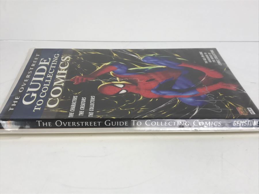 Signed Joe Jusko Cover Of The Overstreet Guide To Collecting Comics Gemstone Publishing [Photo 7]