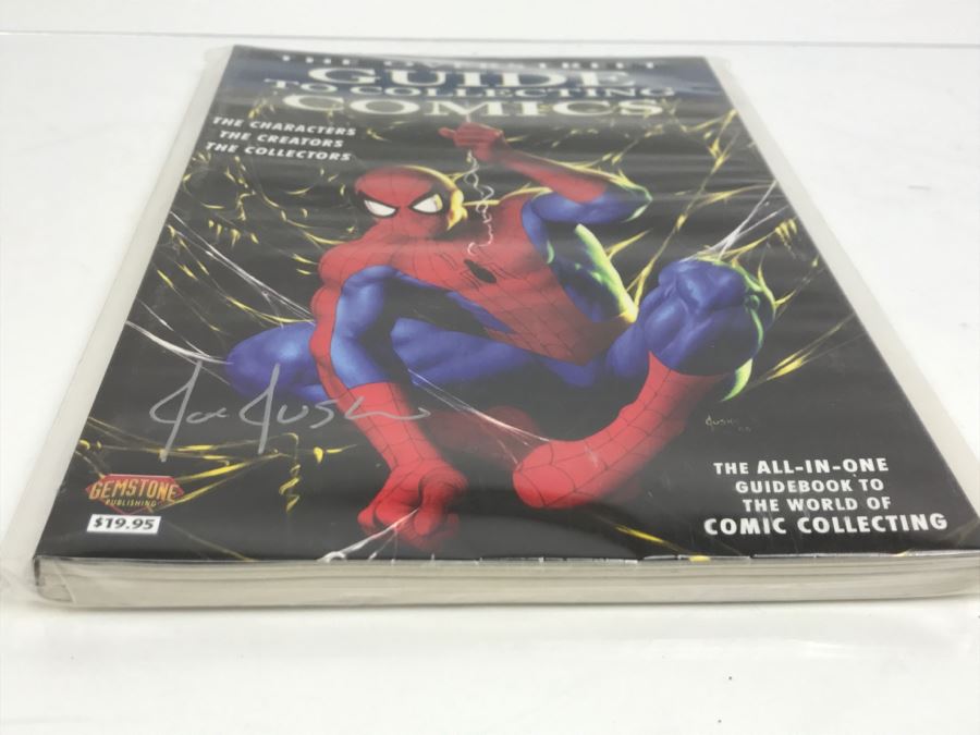 Signed Joe Jusko Cover Of The Overstreet Guide To Collecting Comics Gemstone Publishing [Photo 6]