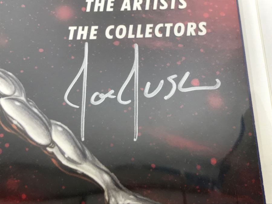 Signed Joe Jusko Cover Of The Overstreet Guide To Collecting Comic & Animation Art Gemstone Publishing [Photo 5]