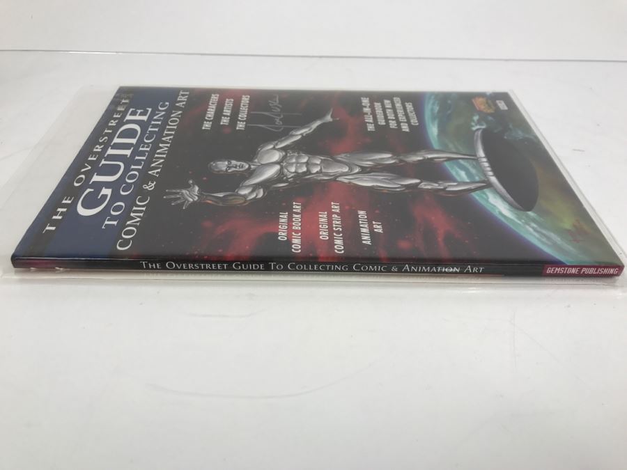 Signed Joe Jusko Cover Of The Overstreet Guide To Collecting Comic & Animation Art Gemstone Publishing [Photo 7]