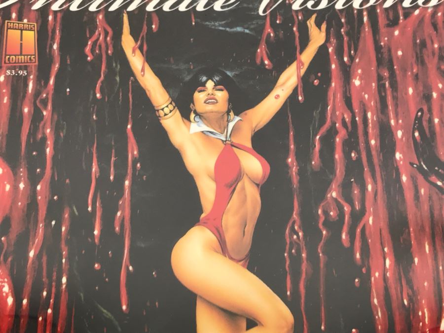 Signed Joe Jusko Cover Vampirella Intimate Visions #1 Joe Jusko Speaks [Photo 5]