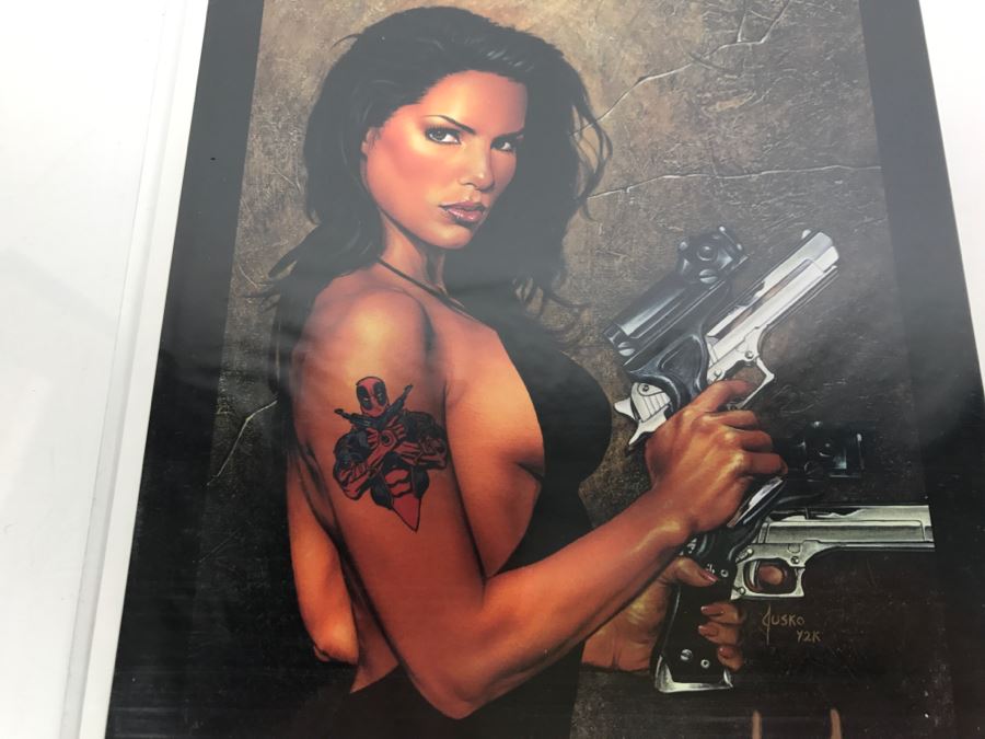 Pair Of Signed Joe Jusko Comic Book Art Prints [Photo 3]