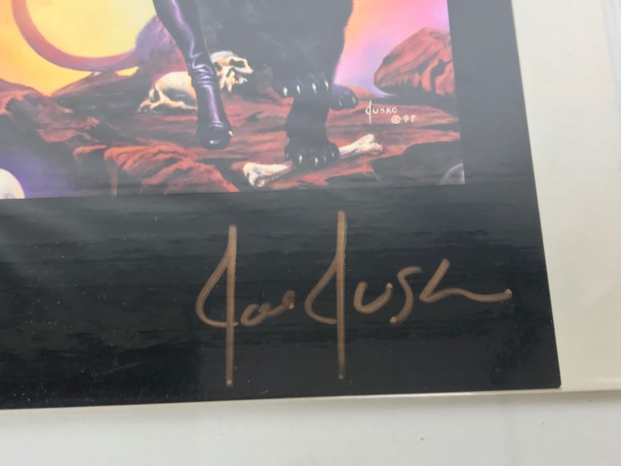 Pair Of Signed Joe Jusko Comic Book Art Prints [Photo 9]