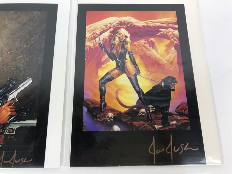 Pair Of Signed Joe Jusko Comic Book Art Prints [Photo 6]